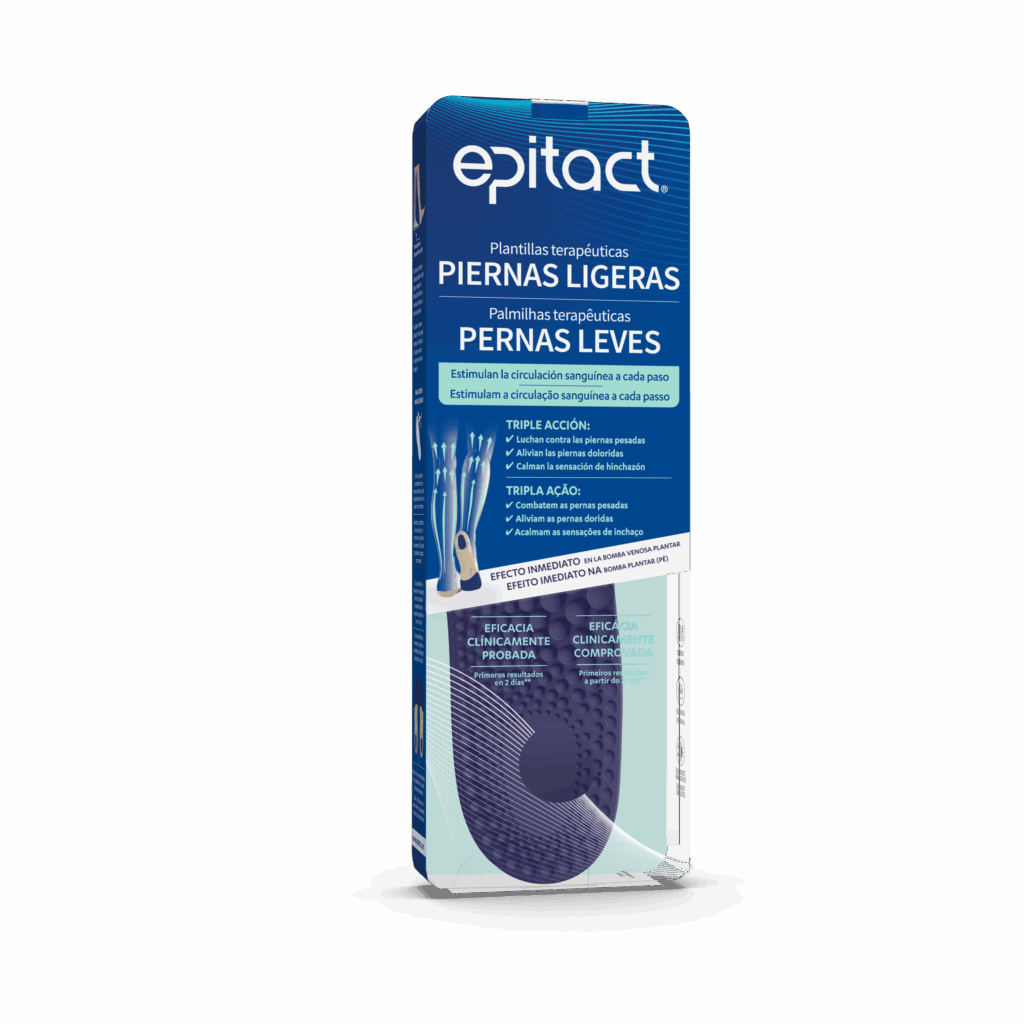 EPITACT® PALMILHAS TERAPÊUTICAS PERNAS LEVES - Crefar - Representações, Lda